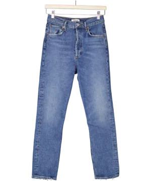 AGOLDE Blue High rise Skinny Jeans W25
