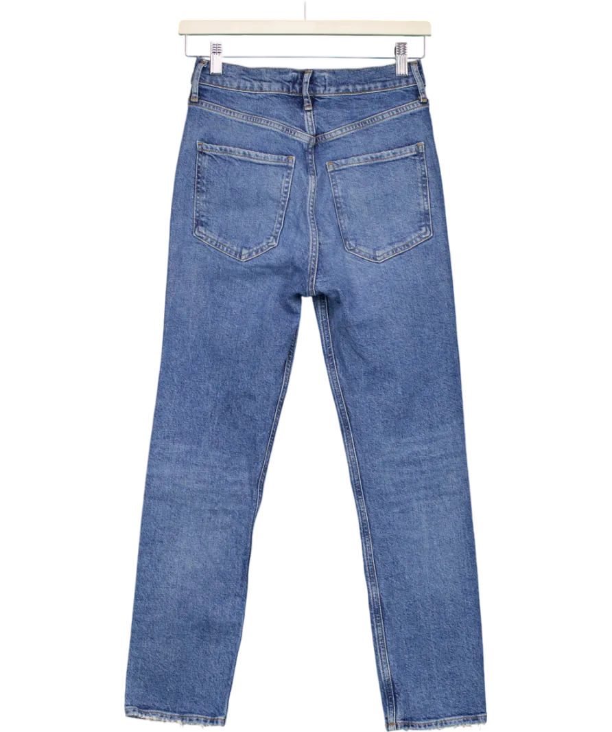 AGOLDE Blue High rise Skinny Jeans W25