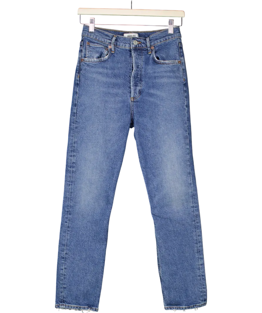 AGOLDE Blue High rise Skinny Jeans W25