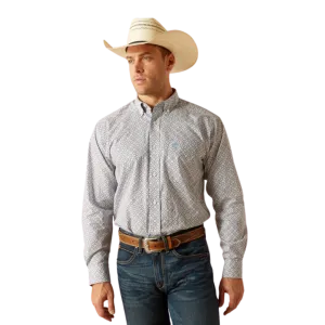 Ariat Men's Ronald Classic Fit Blue Shirt