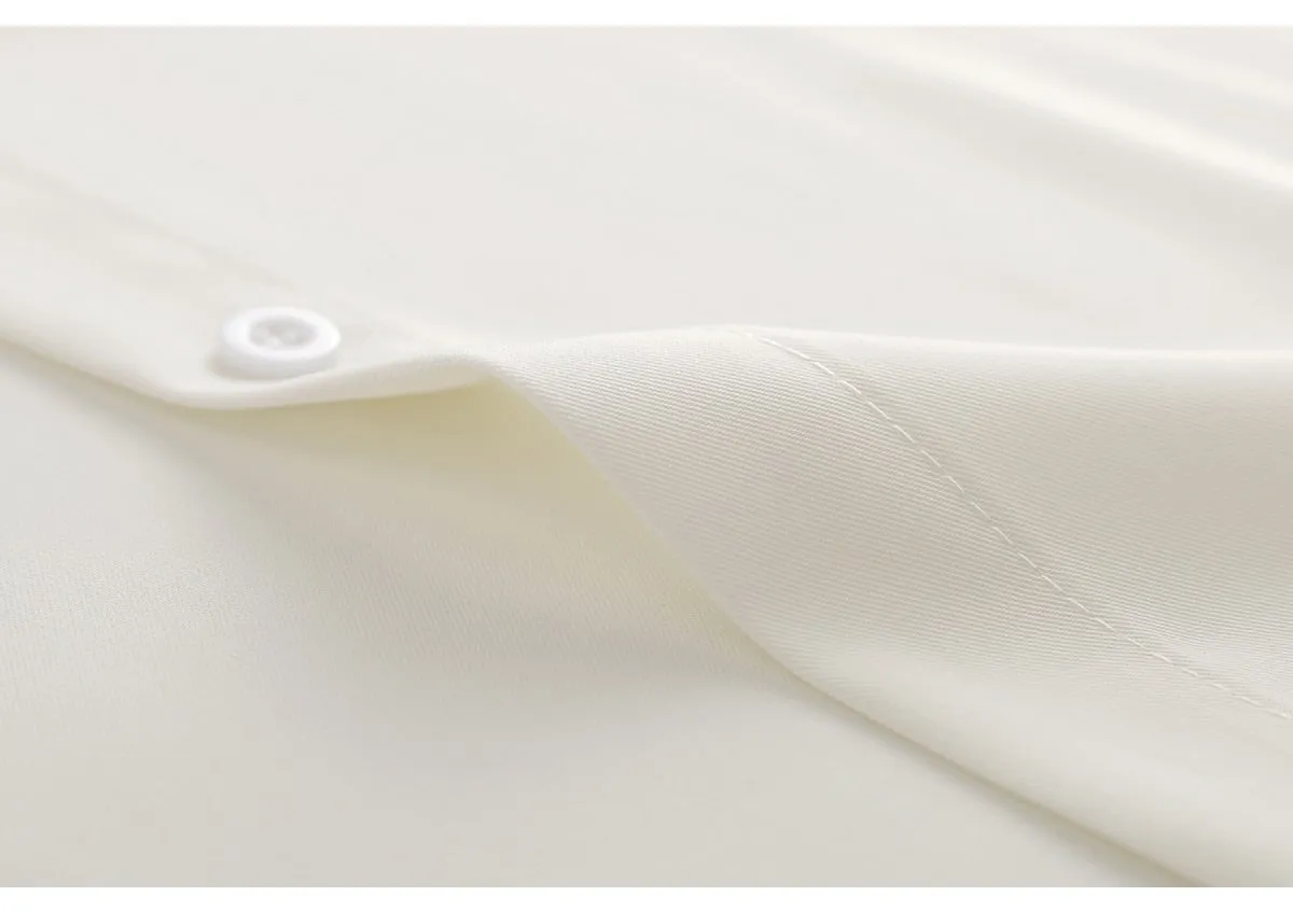 Basic Oversized Button Down Shirts