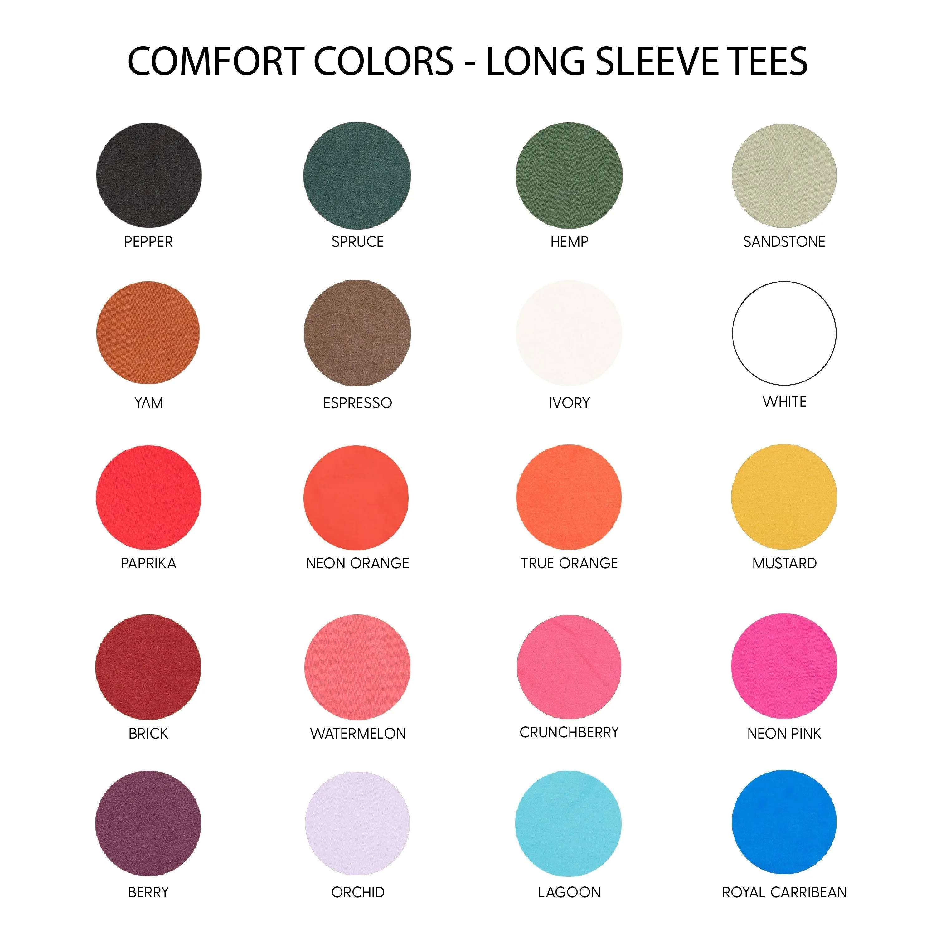 DADDY - EST. (Select Your Year) - LONG SLEEVE COMFORT COLORS TEE