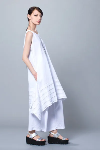 Euro Pant in White Napoli