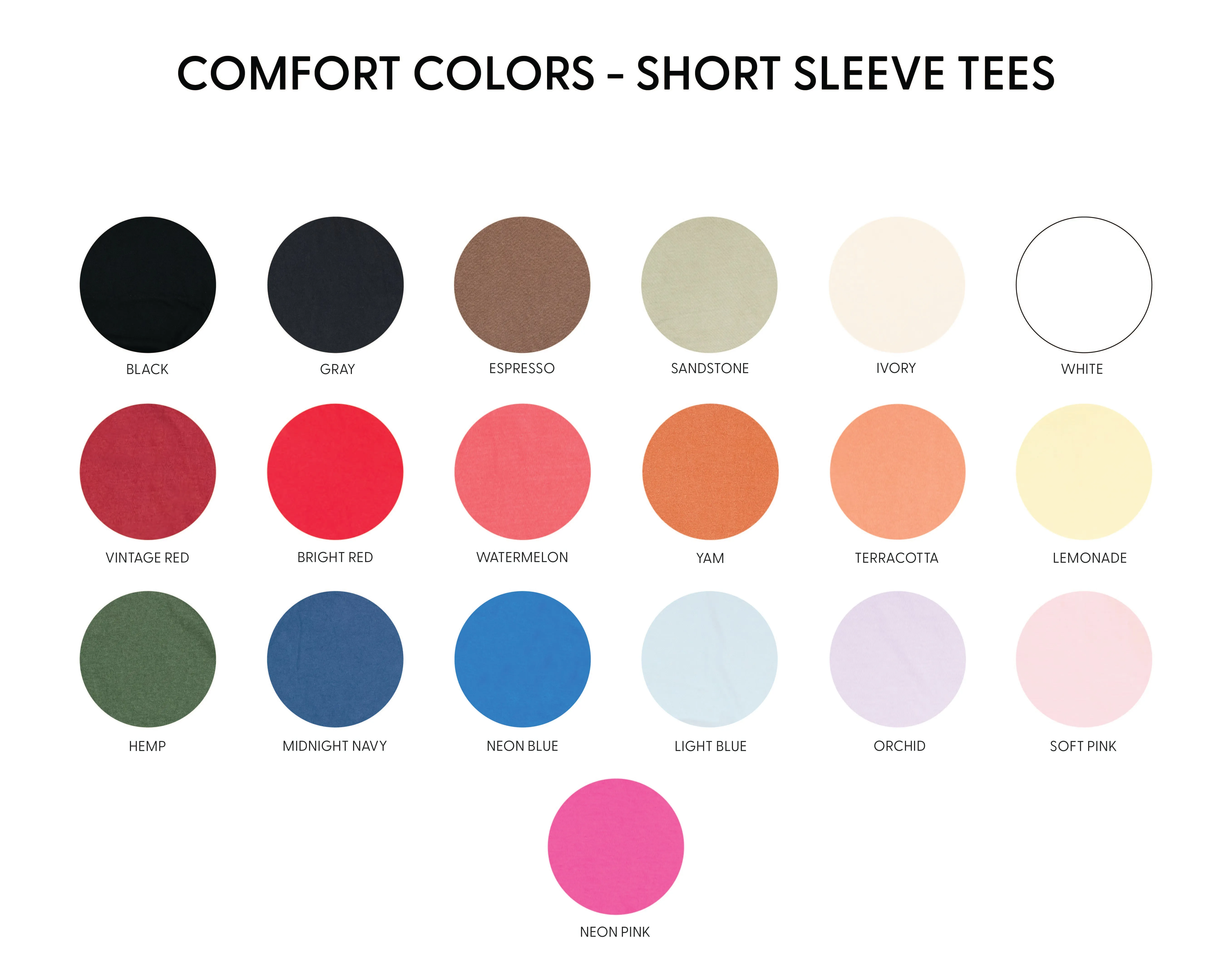 Fall Leaves - SHORT SLEEVE COMFORT COLORS TEE