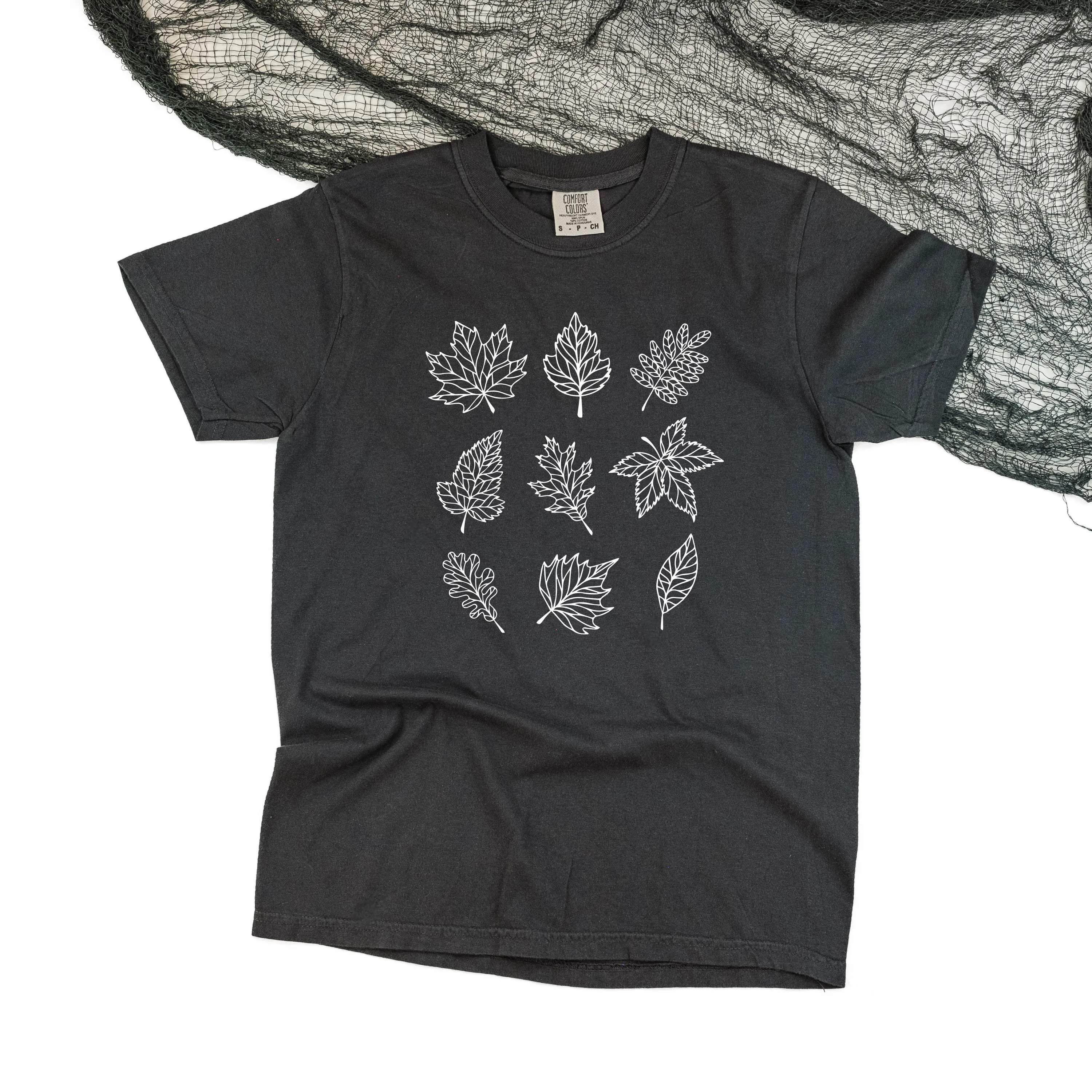 Fall Leaves - SHORT SLEEVE COMFORT COLORS TEE