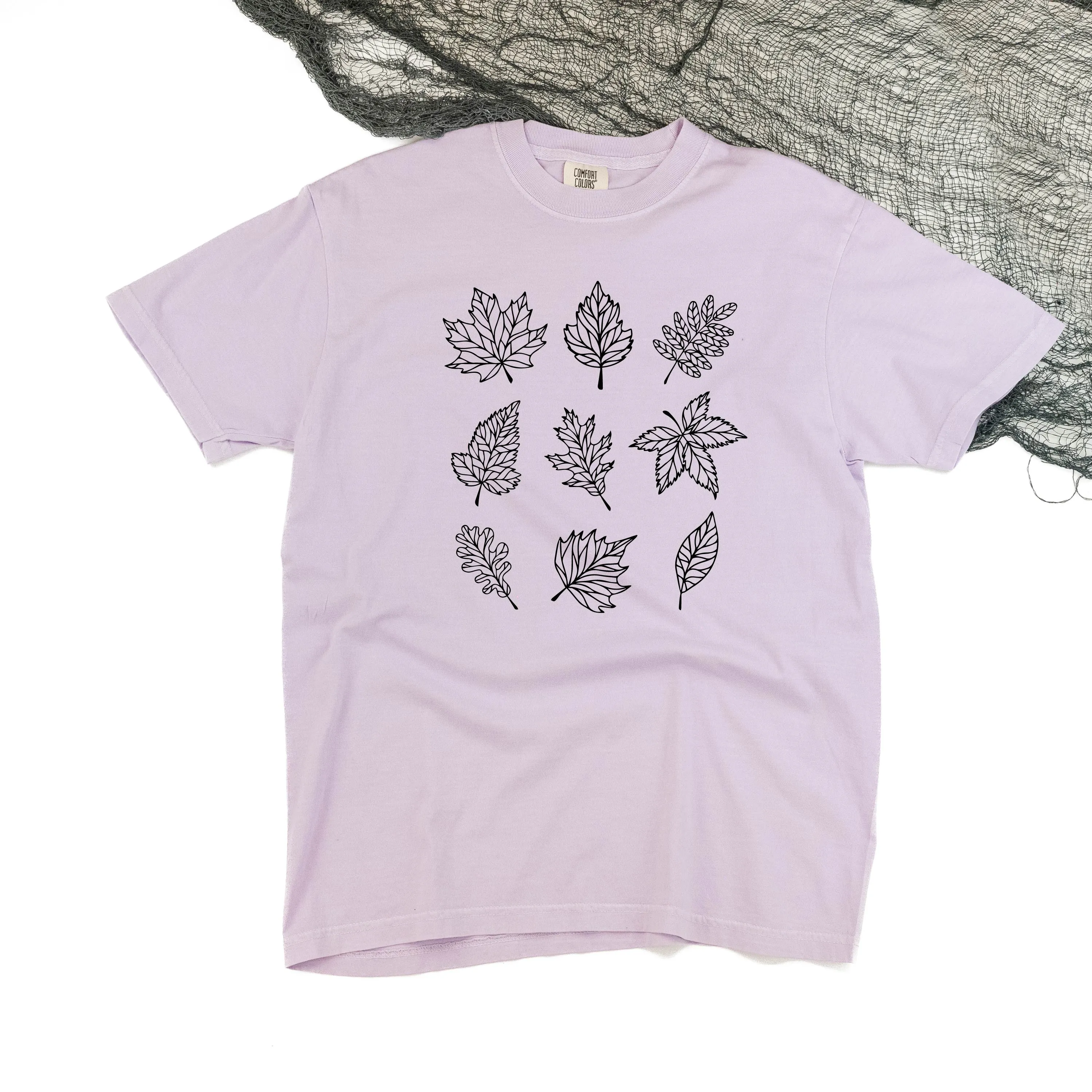 Fall Leaves - SHORT SLEEVE COMFORT COLORS TEE