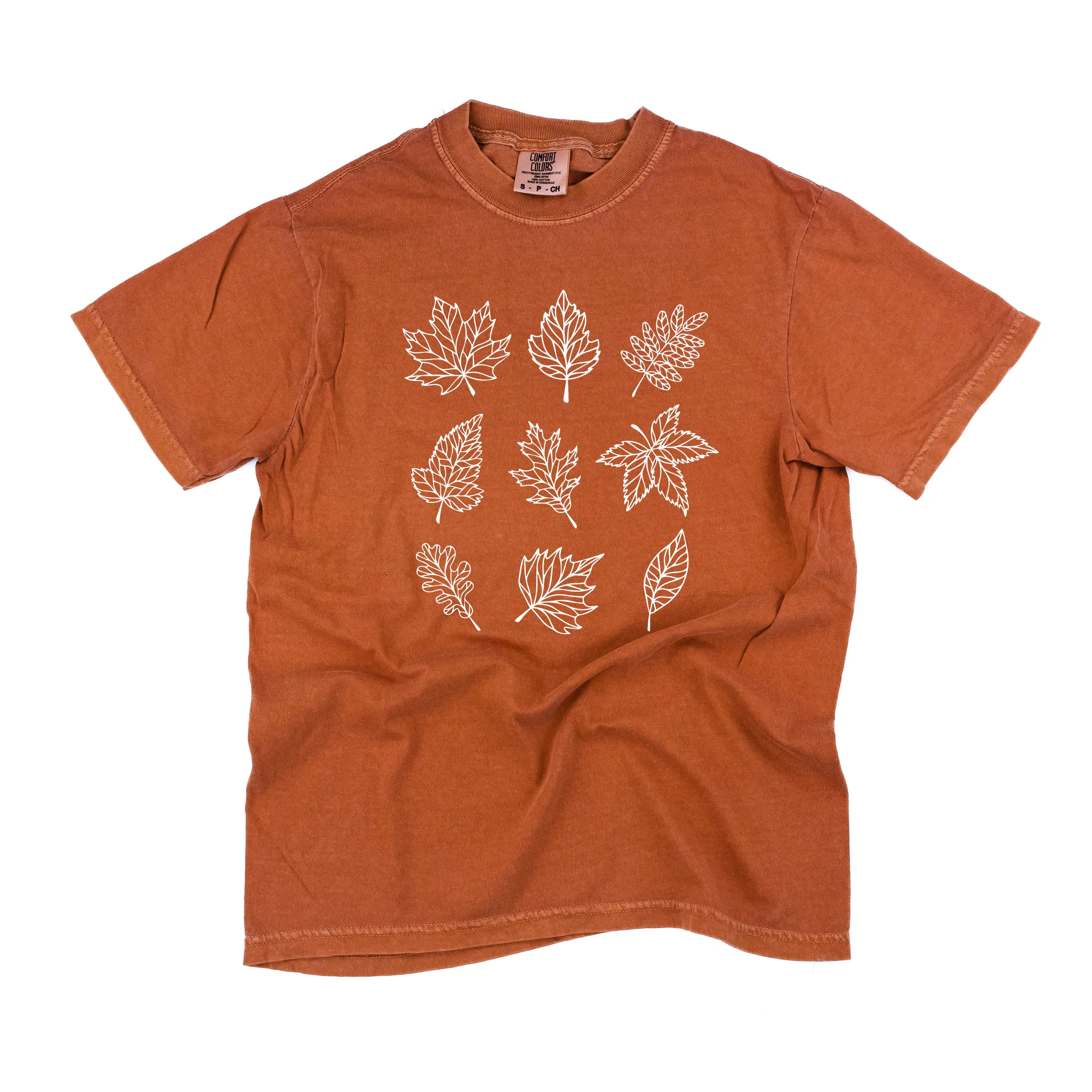 Fall Leaves - SHORT SLEEVE COMFORT COLORS TEE