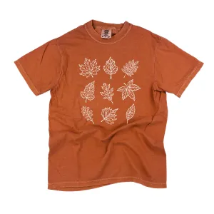 Fall Leaves - SHORT SLEEVE COMFORT COLORS TEE