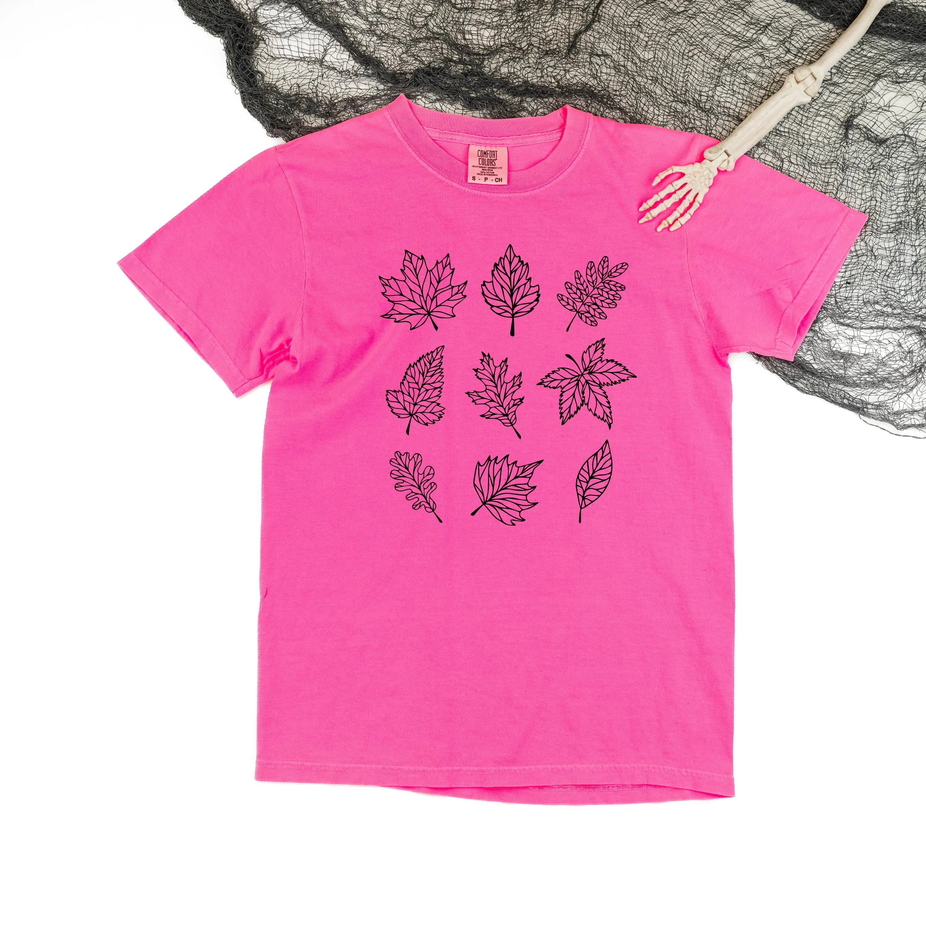 Fall Leaves - SHORT SLEEVE COMFORT COLORS TEE