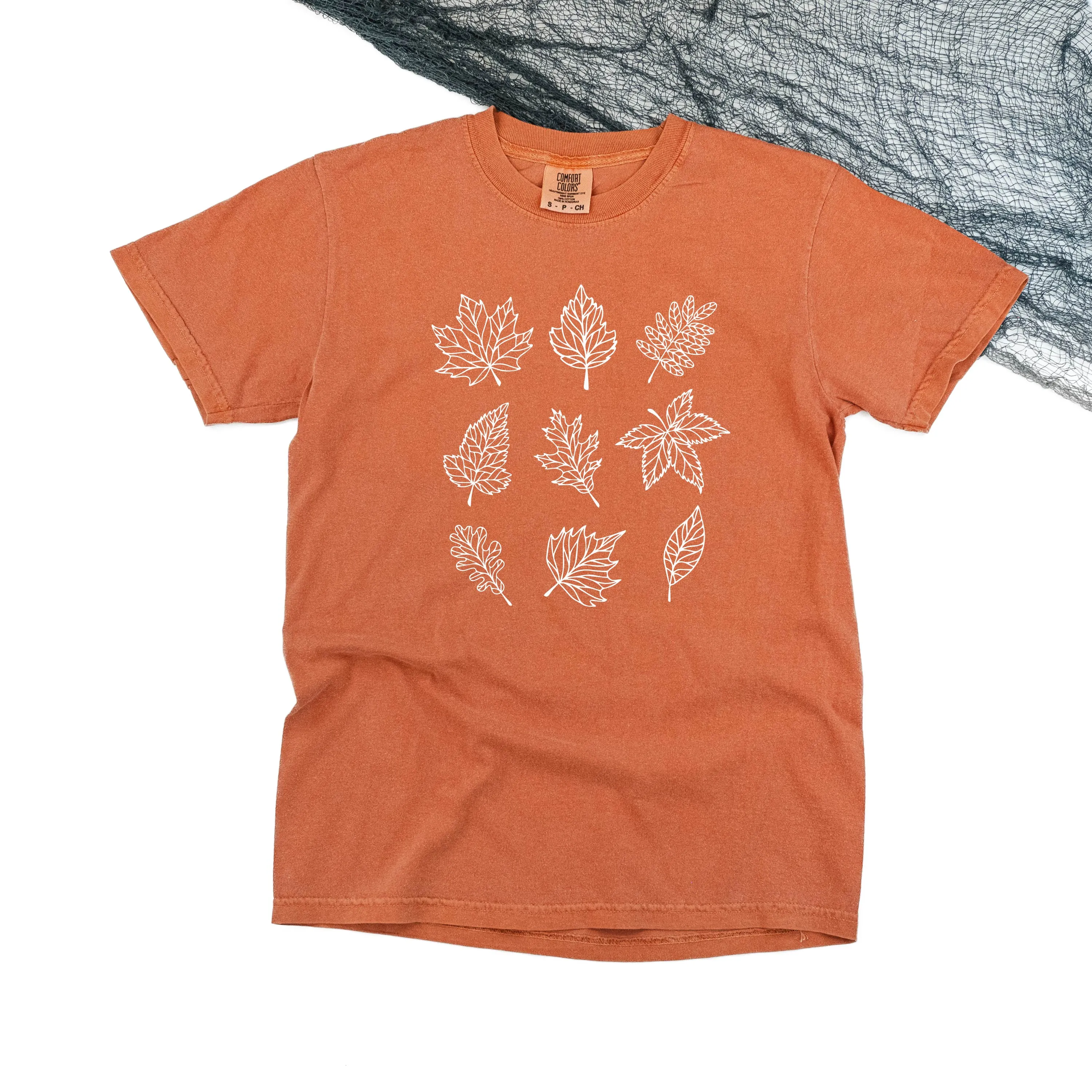 Fall Leaves - SHORT SLEEVE COMFORT COLORS TEE