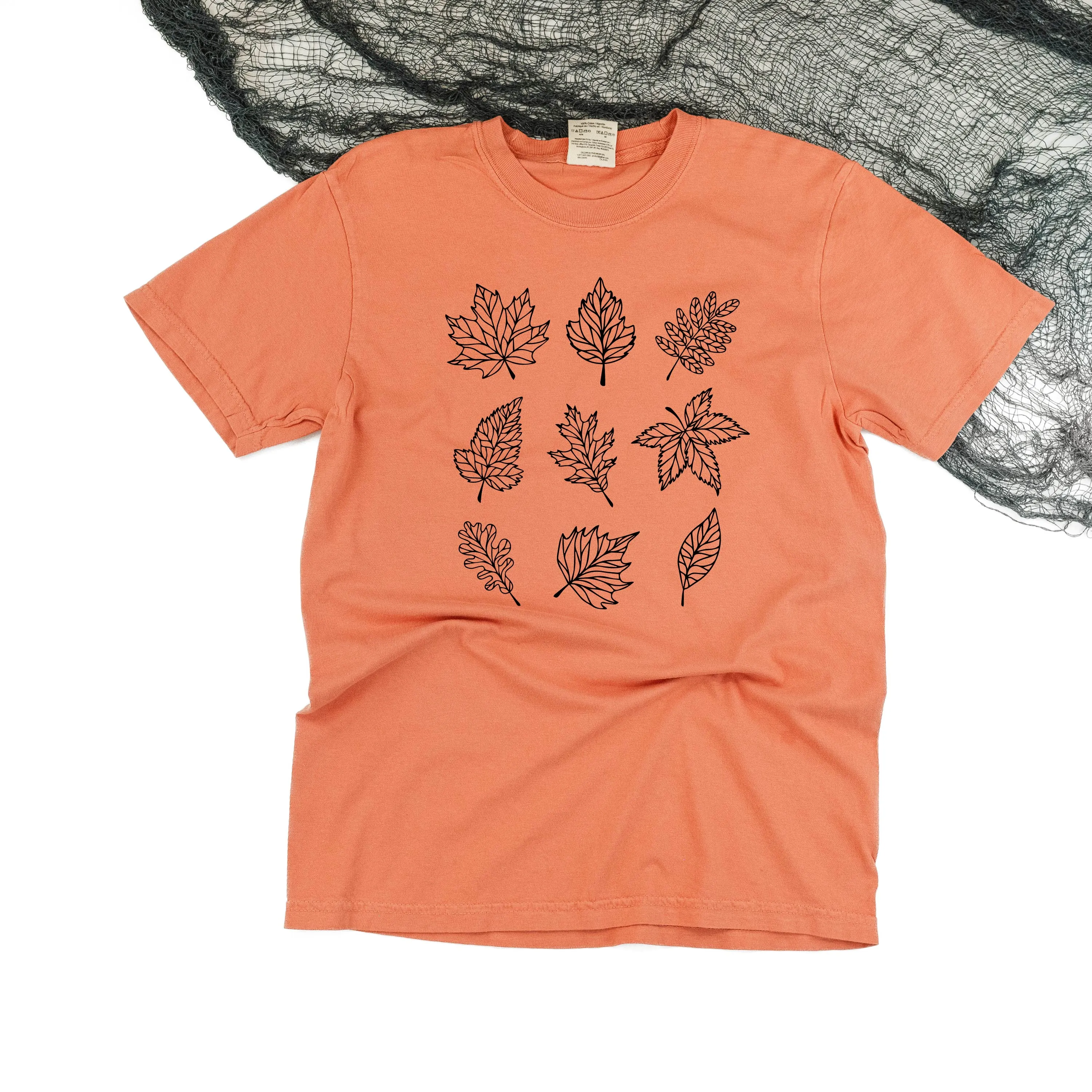 Fall Leaves - SHORT SLEEVE COMFORT COLORS TEE