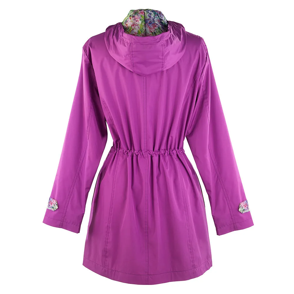 "Claude Monet Garden" Raincoat